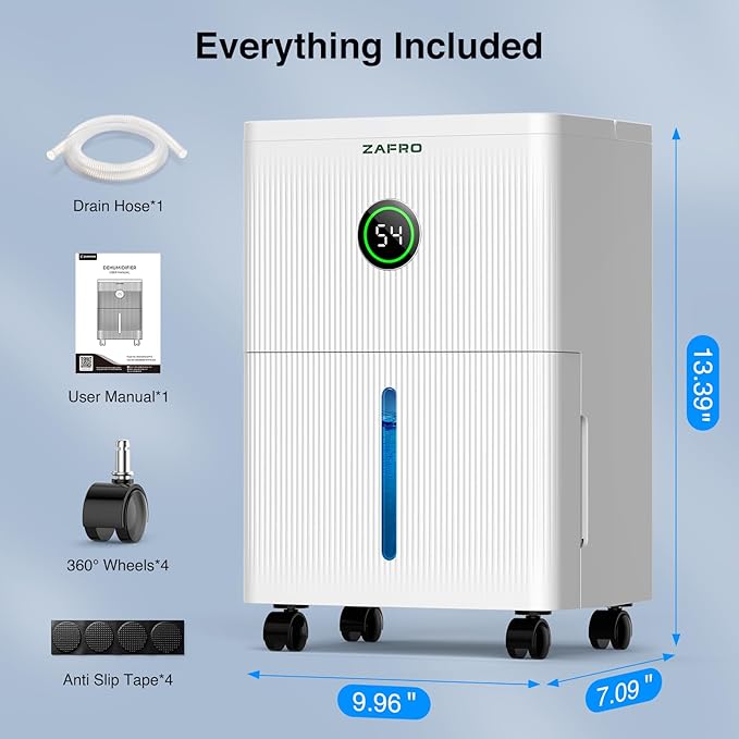ZAFRO Dehumidifiers for Home and Basement - Image 9