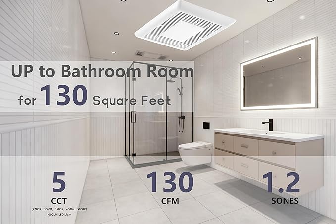 Tech Drive Bathroom Exhaust Fan - Image 6