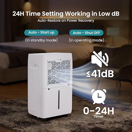 NEWBULIG 50Pints Dehumidifier - Image 5