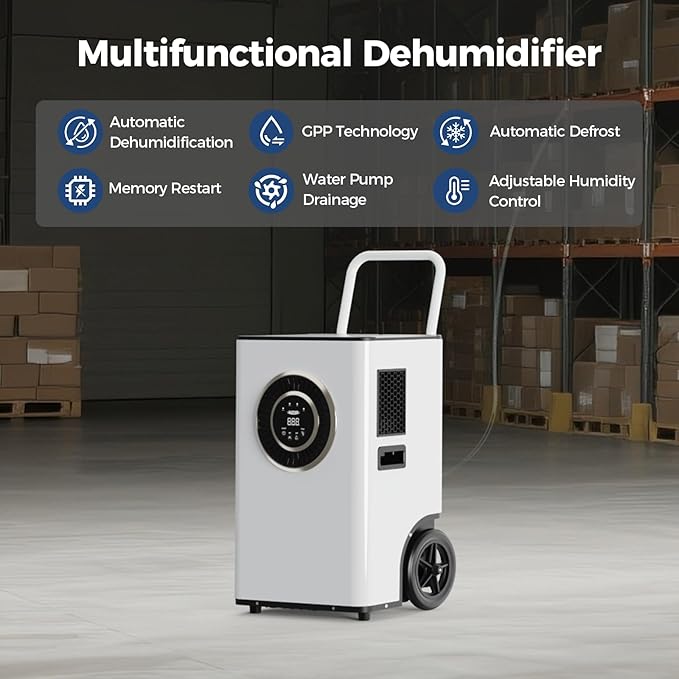 ALORAIR 110PPD Commercial Dehumidifier - Image 7