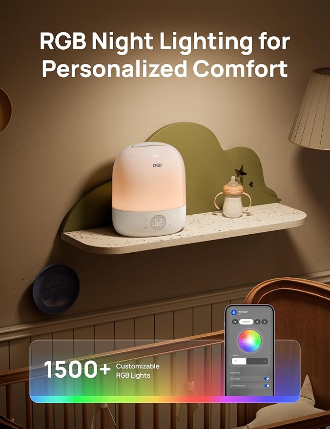 DREO Humidifiers for Bedroom - Image 8