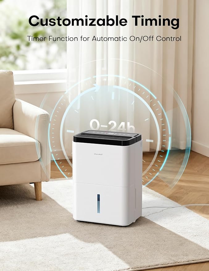Dehumidifiers for Home Max 35 Pints, Compressor Dehumidifier - Image 4
