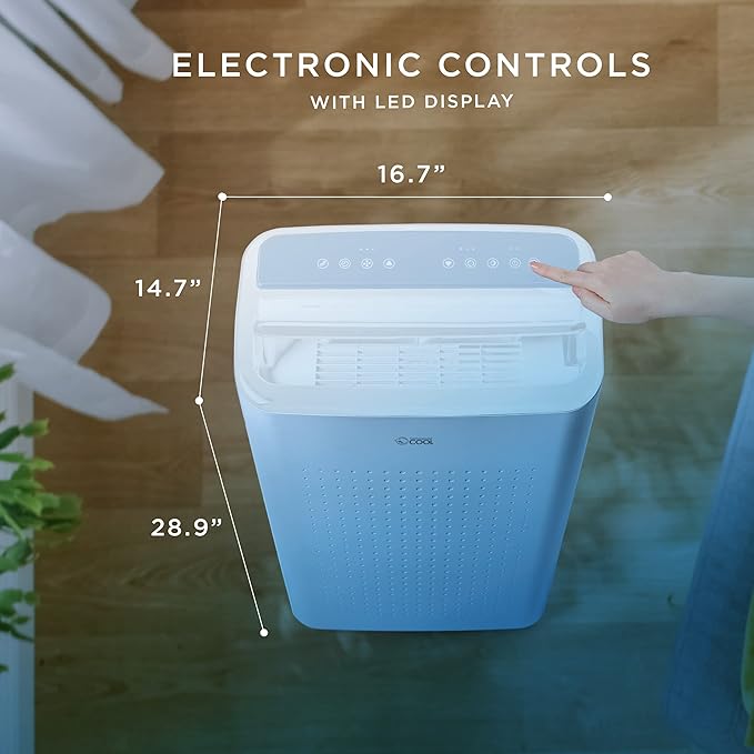 Commercial Cool Portable Air Conditioner, Dehumidifier & Fan, Portable Air - Image 6