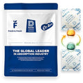 Dry & Dry 50 Gram Orange Indicating Silica Gel Packets Desiccants by DryDry