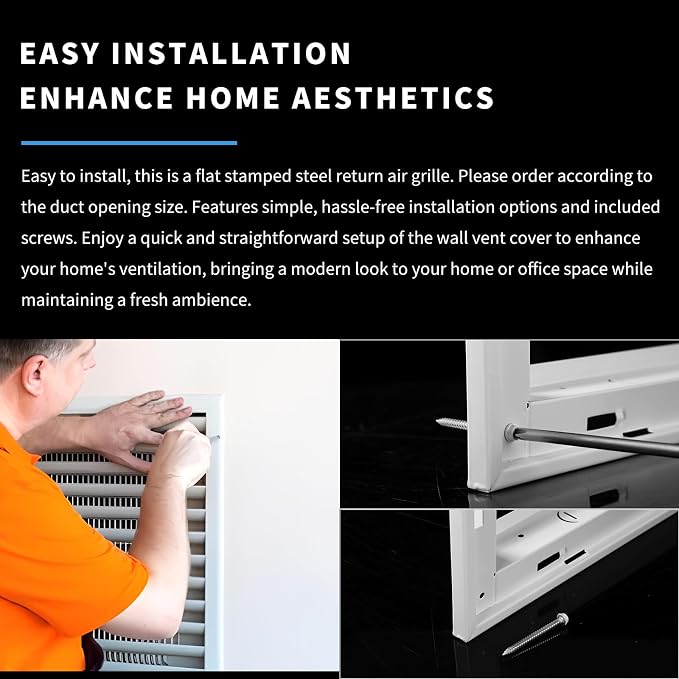 24×24 Return Air Grille Return Vent Cover - Image 4