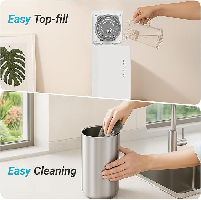 6L Stainless Steel Warm Mist Humidifier - Image 7