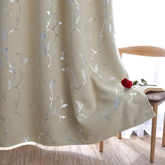 BUHUA Thermal Insulated Blackout Curtains - Image 4