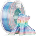 LANDU Silk PLA 3D Printer Filament Multicolor Rainbow PLA Filament 1.75mm by LANDU