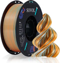 Sovol Dual Color PLA Filament 1.75mm, Silk PLA 3D Printing Material, Dual Color by Sovol