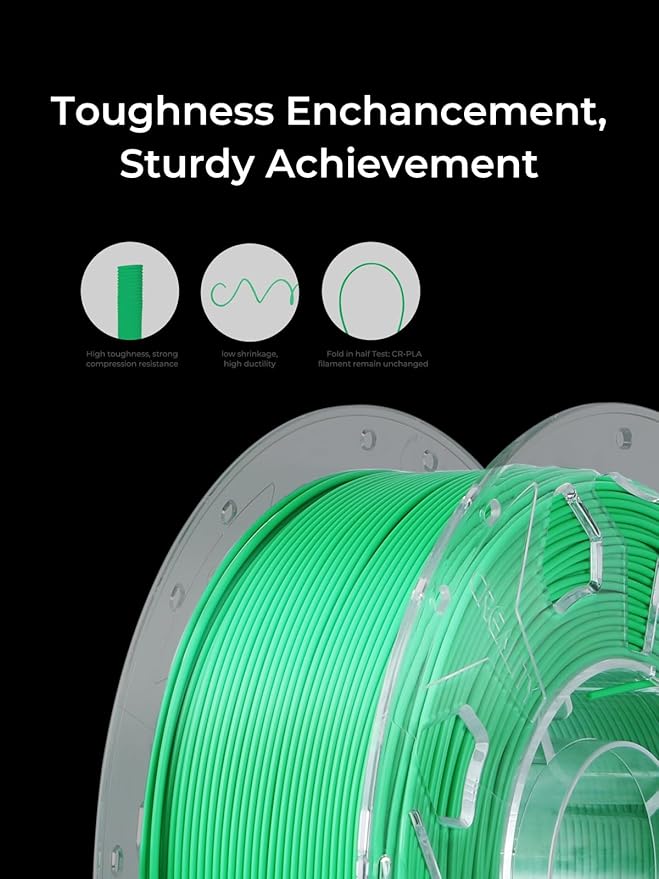 Creality PLA Filament 1.75mm, 3D Printer Filament, 1.0kg Spool, No Warp - Image 4