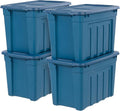IRIS USA 20 Gallon Eco-Friendly Heavy Duty Storage Totes by IRISUSA
