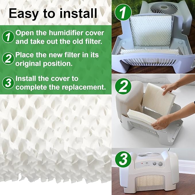 MD1-0034 Replacement Humidifier Wicks Filters - Image 6