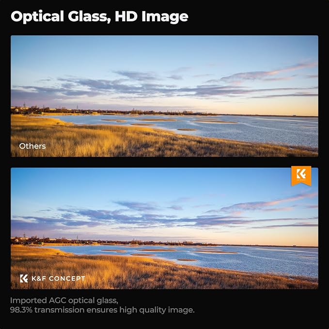 K&F CONCEPT 40.5mm MCUV Lens Protection Filter Ultra Slim 18 Multi-Coating | - Image 3
