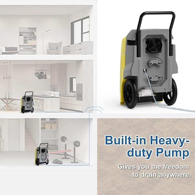 ALORAIR 180 Pints Commercial Dehumidifier - Image 4