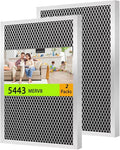 2 Pack 5443 Dehumidifier Filter MERV 8 Replacement Compatible by FILTER