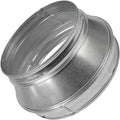 Vent Systems 10" Inch to 8" Inch Duct Reducer – Galvanized Steel HVAC Pipe by VentSystems