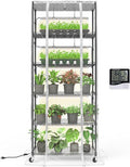 Bstrip Indoor Greenhouse with Grow Light, Mini Green House with 5 Pack T8 Full by Bstrip