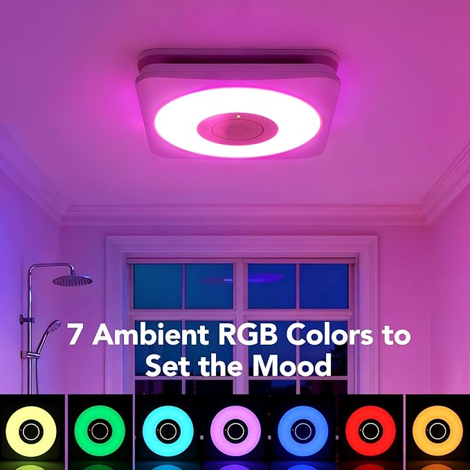 OREiN 3-in-1 Bathroom Exhaust Fan - Image 7