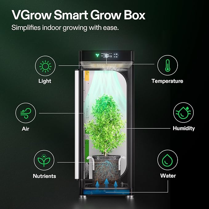 VGrow All-in-One Smart Grow Box, Professional System - Image 2