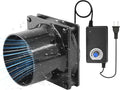 120mm 12V Axial Exhaust Duct Fan by AMCHIXIN