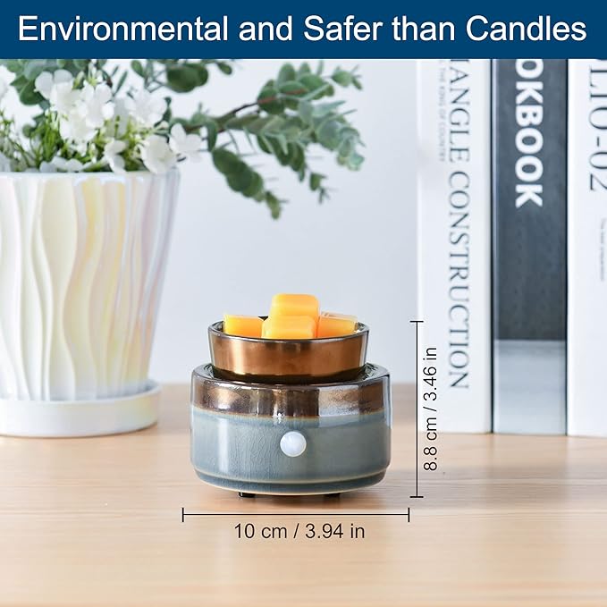 kobodon Ceramic Candle Wax Warmer, Home Fragrance Diffuser, Wax Melter - Image 6