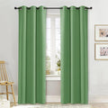 NICETOWN Curtain Blackout Drape Panel, Single Panel, 42 x 84 inch, Forest Green by NICETOWN