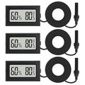 3Pcs Mini Digital Thermometer Hygrometer by Unknown