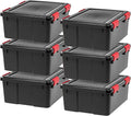IRIS USA WeatherPro 31 Qt Storage Bins by IRISUSA
