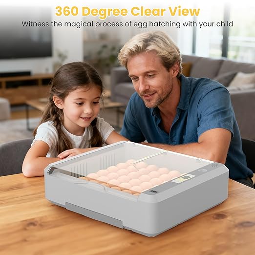 36-60 Egg Incubator with Automatic Egg Turning and Humidity Control, Adjustable - Image 8