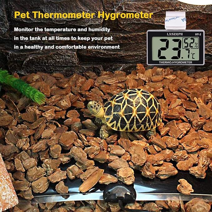 Reptile Thermometer Hygrometer Digital Amphibian Thermometer - Image 4