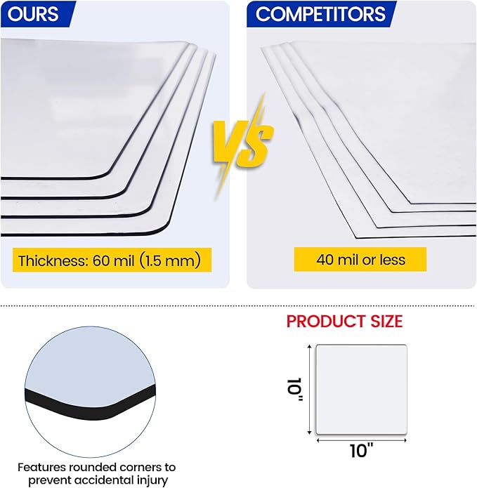 Square Magnetic Vent Covers, Extra Strong Magnets, Fits Steel Vents Only - Image 4