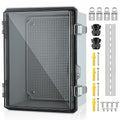 Waterproof Electrical Junction Box, IP67 ABS Plastic Junction Box Enclosure by TOTUFY