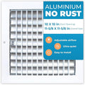Aluminum 10x10 Inch Air Vent Covers Wall AC Grille by Air360