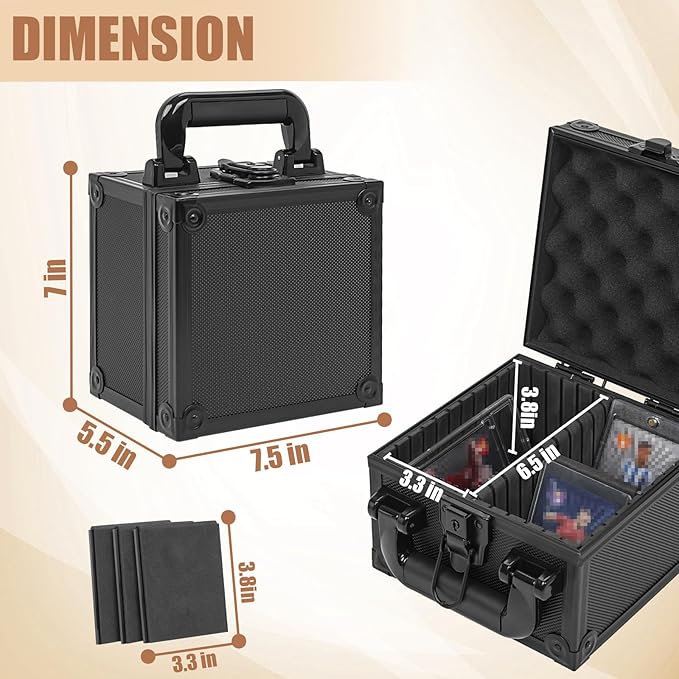 Toploaders Storage Box for 3" x 4" 35pt Rigid Card, Top Loader Storage - Image 7