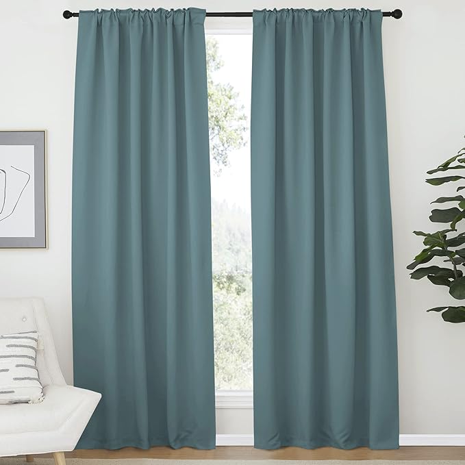 NICETOWN Blackout Curtain Panels Window Draperies - Image 2