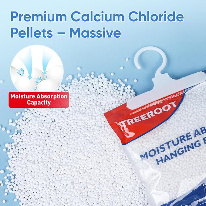 10 Pack Moisture Absorbers for Closet, 16OZ Hanging Closet Dehumidifier Bags - Image 6