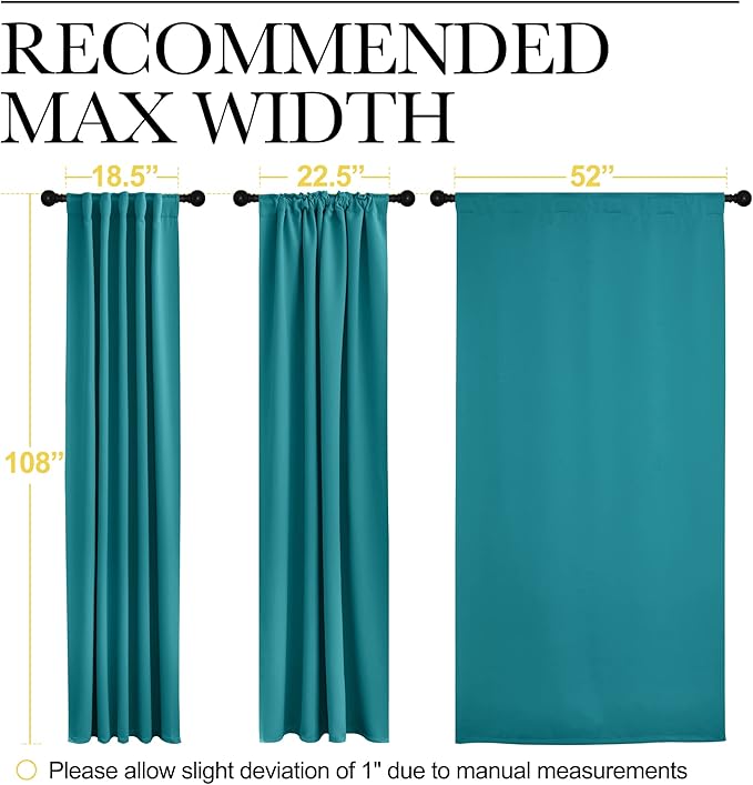 NICETOWN Living Room Curtain Panels - Image 7