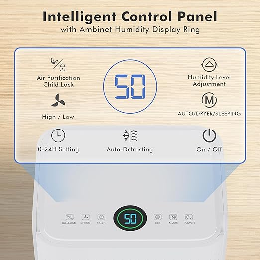 NEWBULIG 30Pints Dehumidifier - Image 3