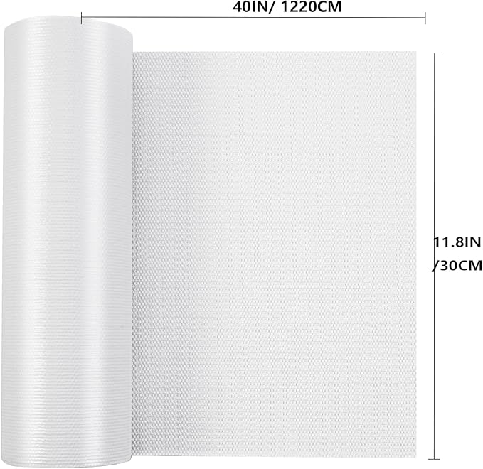 Shelf Liner, 11.8 Inches x 40 FEET Non-Slip Kitchen Cabinet Liner, Washable - Image 5
