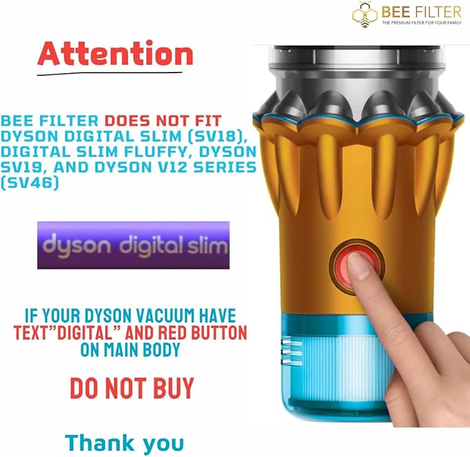 Dyson V15 Filter, Dyson V15 Submarine/Absolute, Dyson V15 Detect Filter - Image 2
