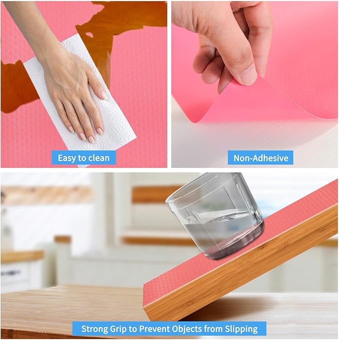 Bloss Shelf Liners, Non Adhesive EVA Drawer Mat Liners Roll - Image 5