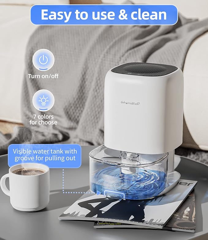 Dehumidifier, 35 OZ Small Dehumidifiers - Image 7