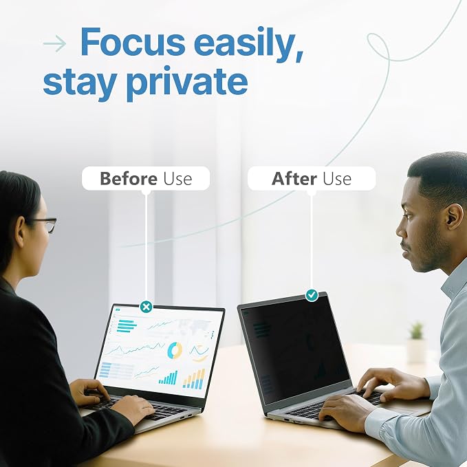 VINTEZ 14 Inch 16:9 Privacy Screen - Image 2