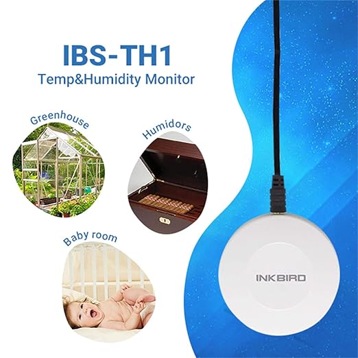 Inkbird Thermometer and Hygrometer Smart Sensor Data Logger - Image 6