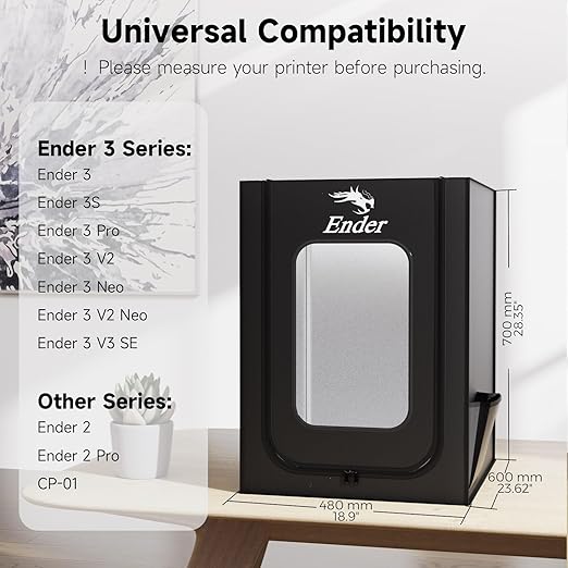 Creality Official 3D Printer Enclosure, Constant Temperature Protective Cover - Image 4