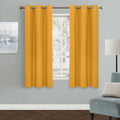 MYSKY HOME Grommet top Thermal Insulated Window Blackout Curtain by MYSKYHOME