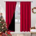 BGment Christmas Thermal Insulated 100% Blackout Curtains by BGment