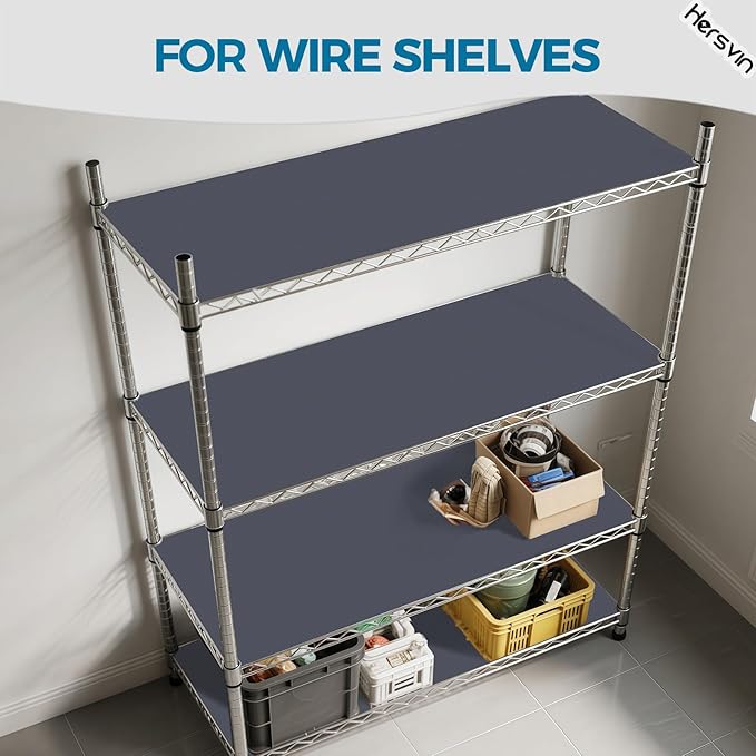 Hersvin Shelf Liners 20 in x 20 ft EVA Drawer Mats, Non-Adhesive Cupboard Pad - Image 8