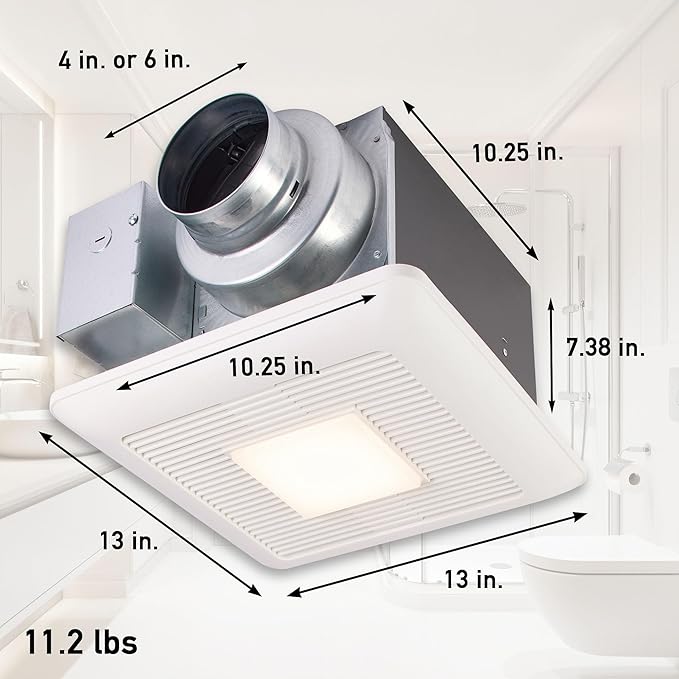 Panasonic WhisperCeiling Bathroom Exhaust Fan - Image 2