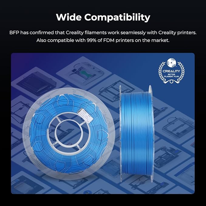 Creality PLA Filament 1.75mm Red, 3D Printer Filament 1kg Spool, High Toughness - Image 7